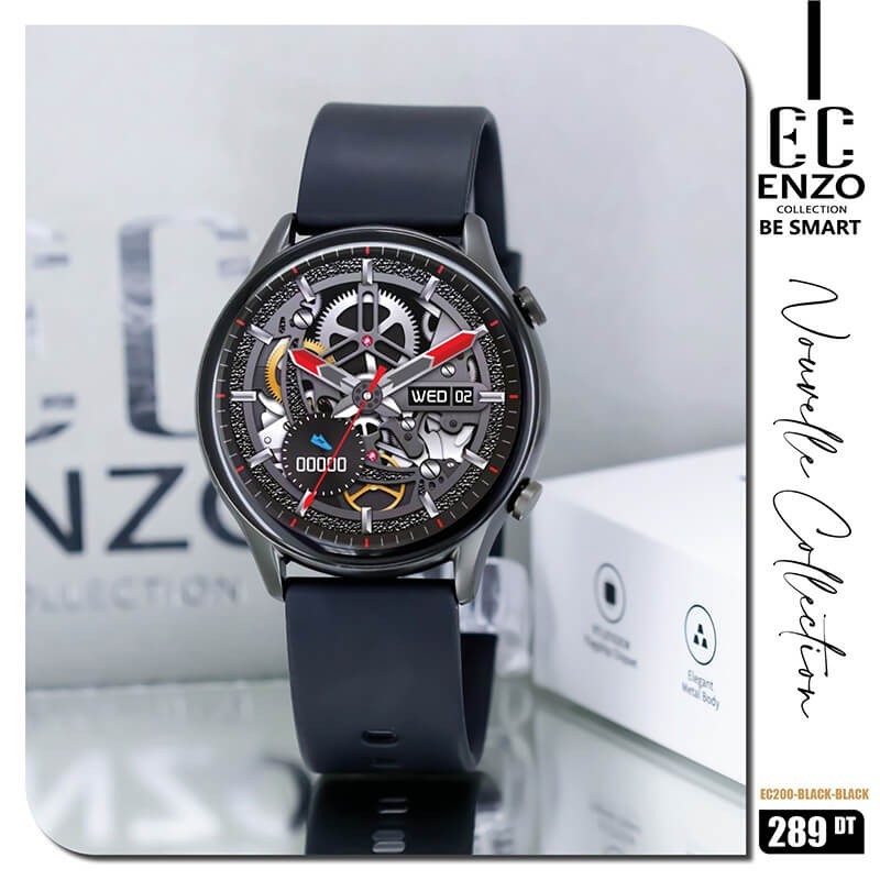 ENZO COLLECTION EC200-BLACK-BLACK – Image 4