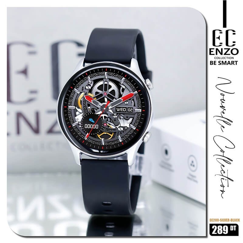 ENZO COLLECTION EC200-SILVER-BLACK – Image 4