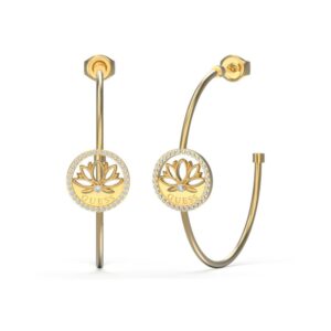 BOUCLE D'OREILLE FEMME GUESS JUBE01343JWYGT/U
