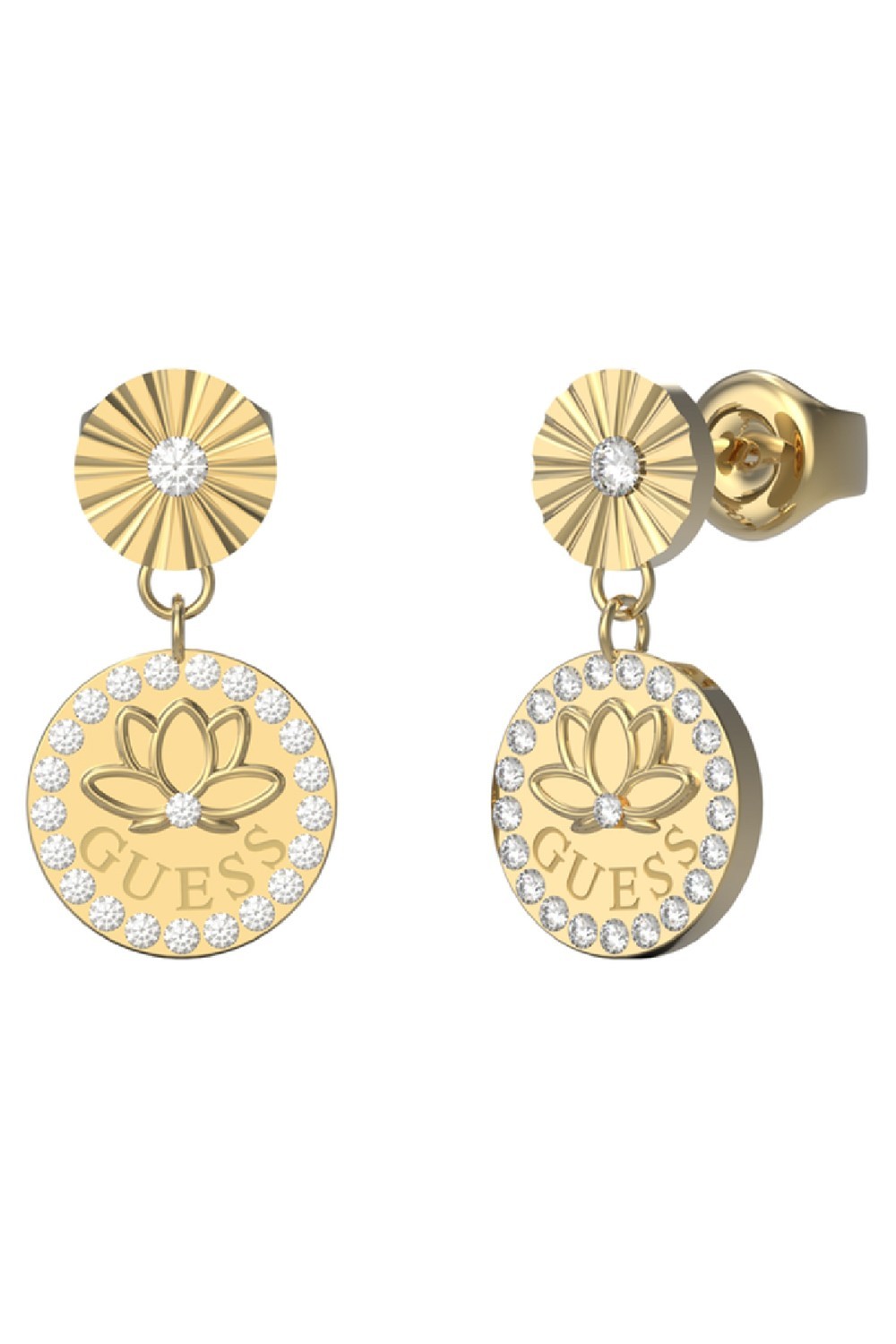 BOUCLE D'OREILLE FEMME GUESS JUBE01344JWYGT/U