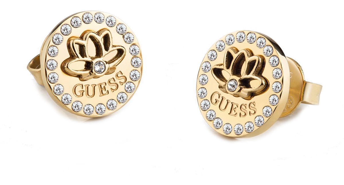 BOUCLE D'OREILLE FEMME GUESS JUBE01346JWYGT/U