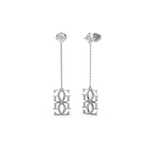 BOUCLE D'OREILLE FEMME GUESS JUBE01477JWRHT/U