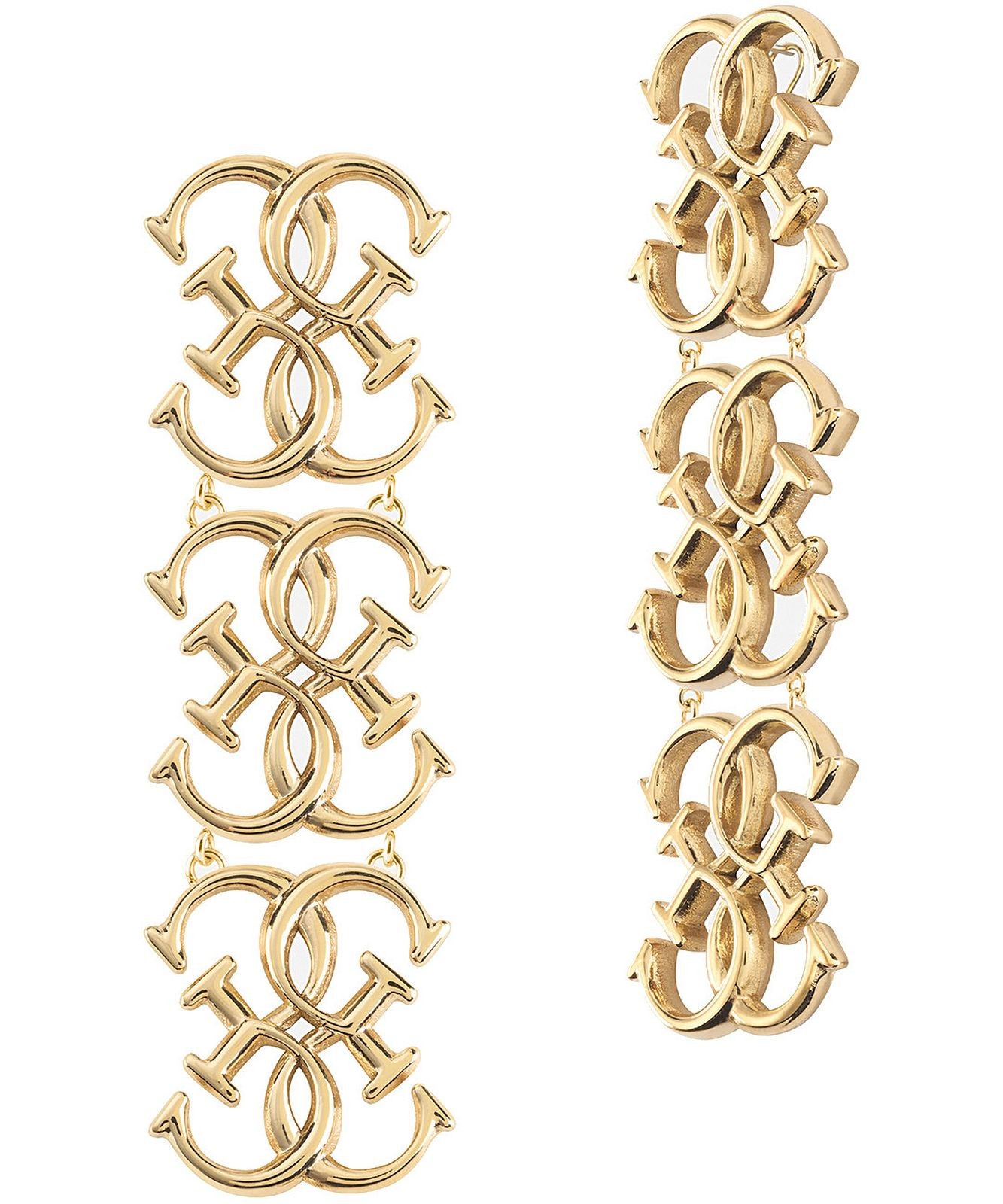 BOUCLE D'OREILLE FEMME GUESS JUBE01478JWYGT/U