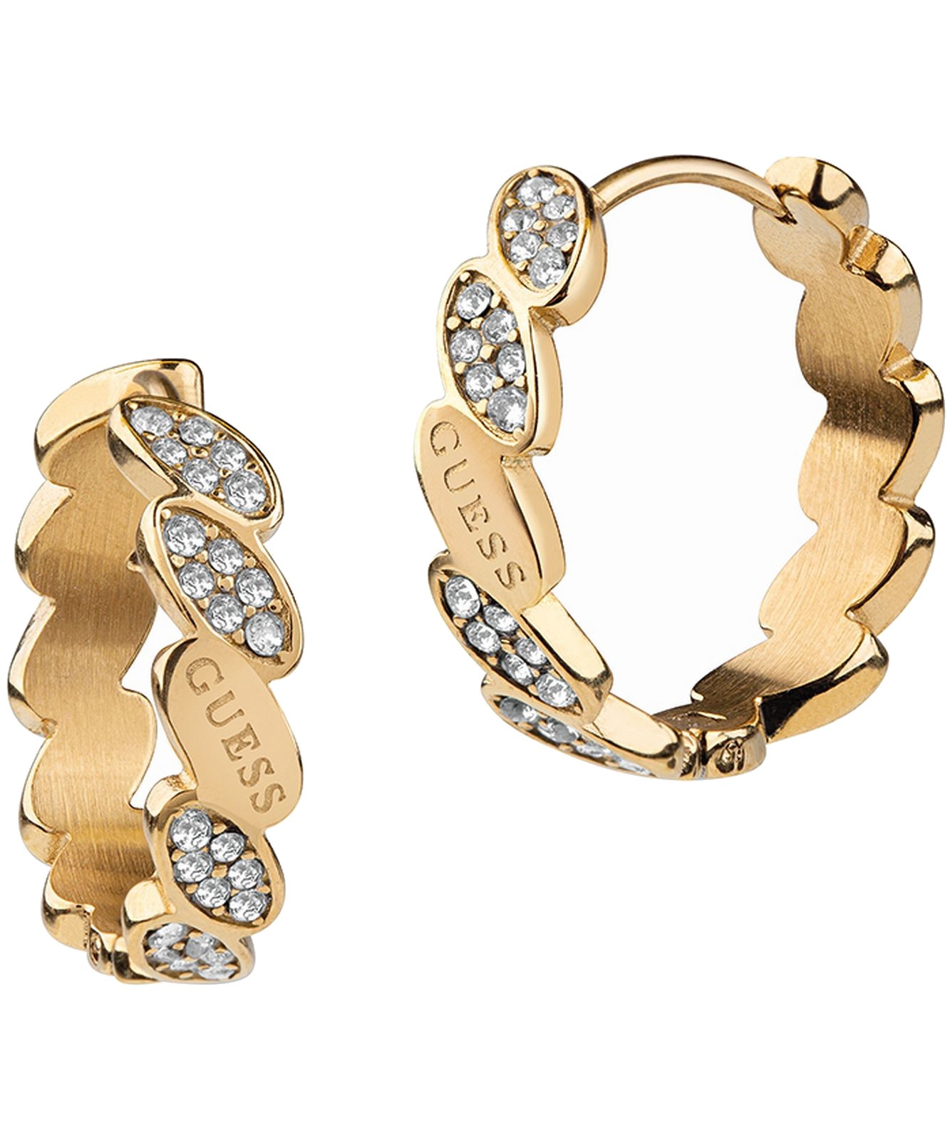 BOUCLE D'OREILLE FEMME GUESS JUBE01333JWYGT/U