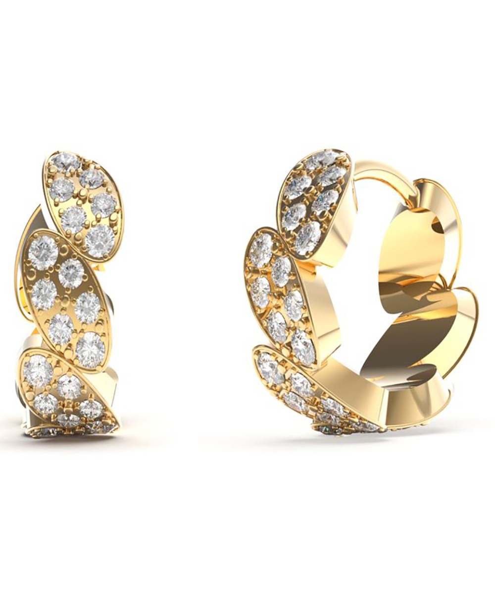 BOUCLE D'OREILLE FEMME GUESS JUBE01334JWYGT/U