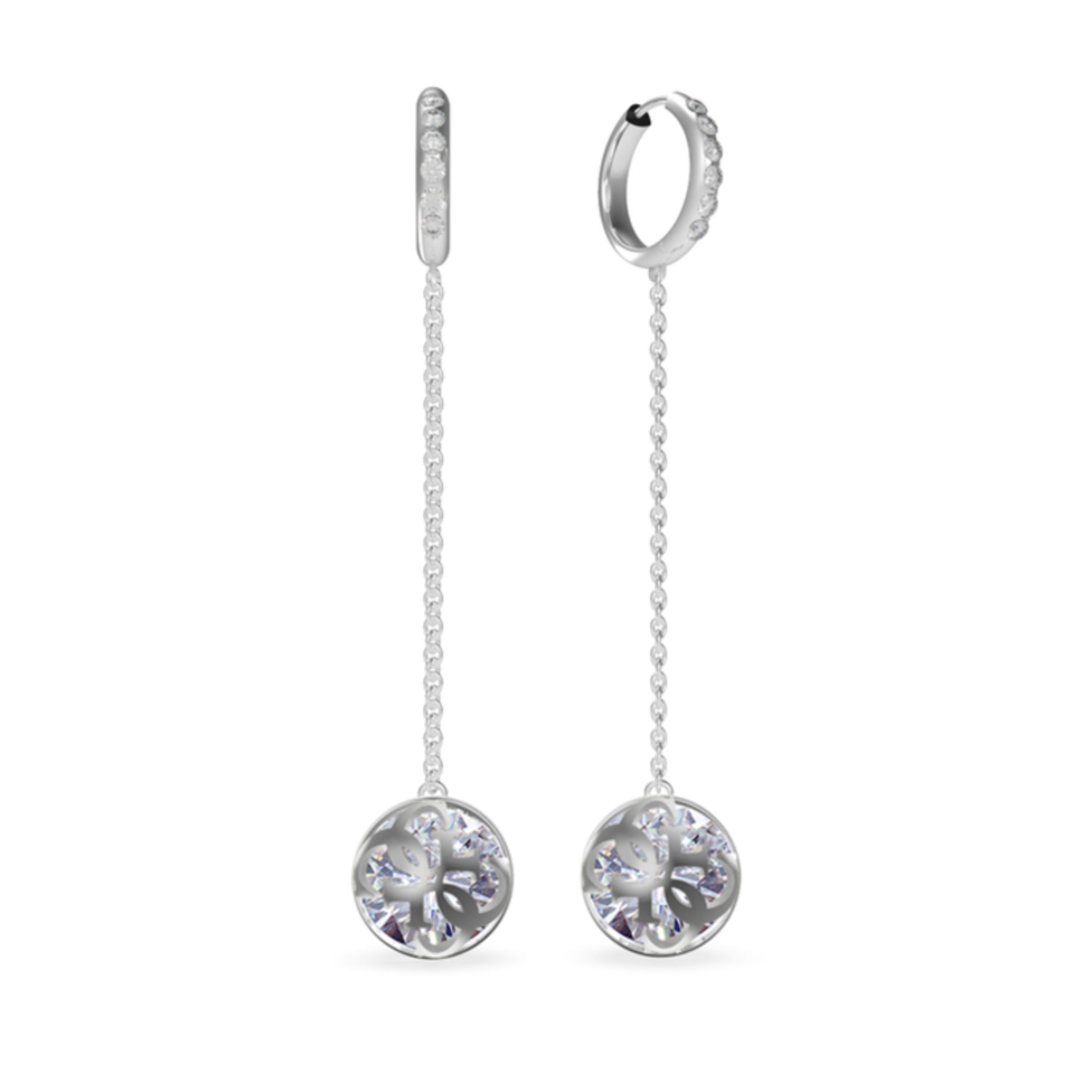 BOUCLE D'OREILLE FEMME GUESS JUBE01391JWRHT/U