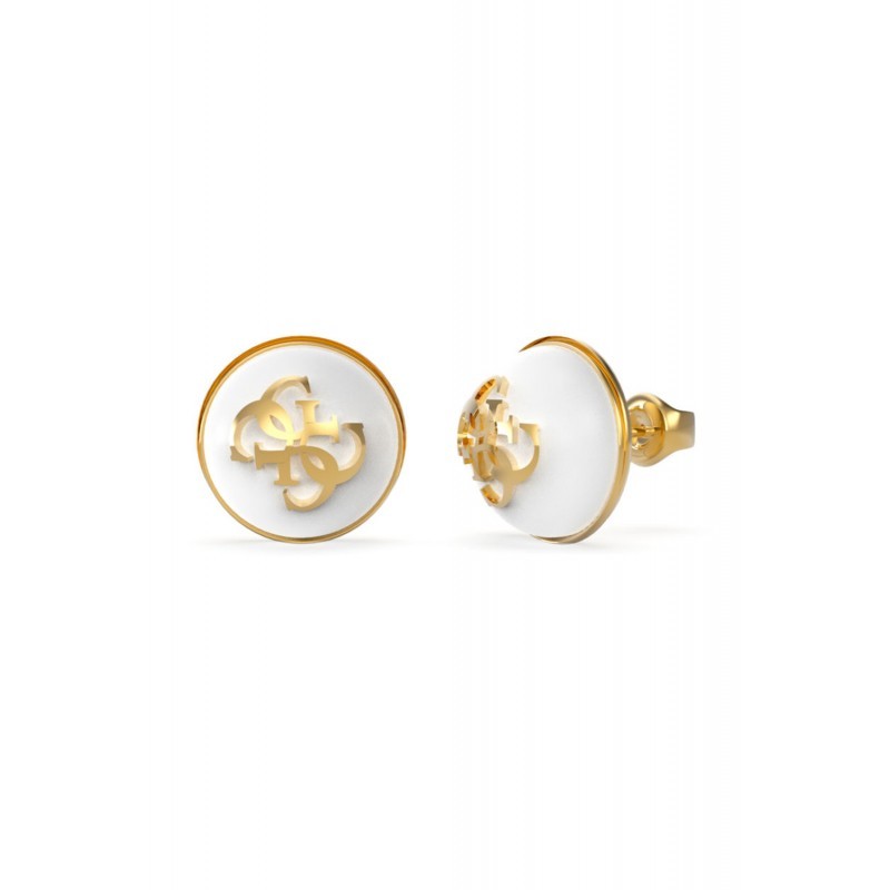 BOUCLE D'OREILLE FEMME GUESS JUBE01392JWYGWHT/U