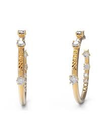 BOUCLE D'OREILLE FEMME GUESS JUBE01405JWYGT/U