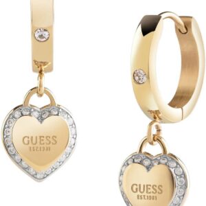 BOUCLE D'OREILLE FEMME GUESS JUBE01426JWYGT/U