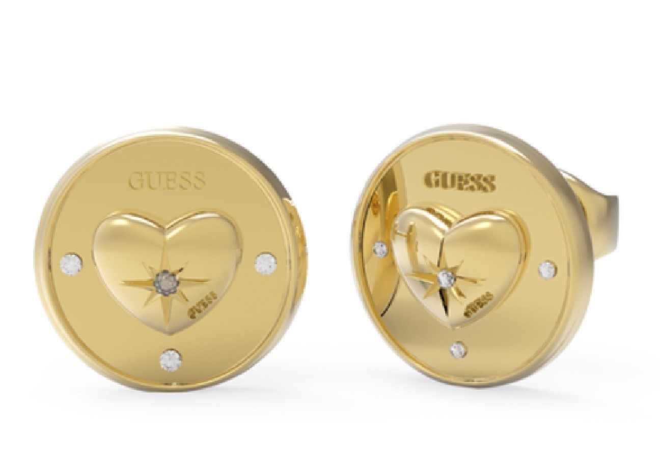 BOUCLE D'OREILLE FEMME GUESS JUBE01446JWYGT/U