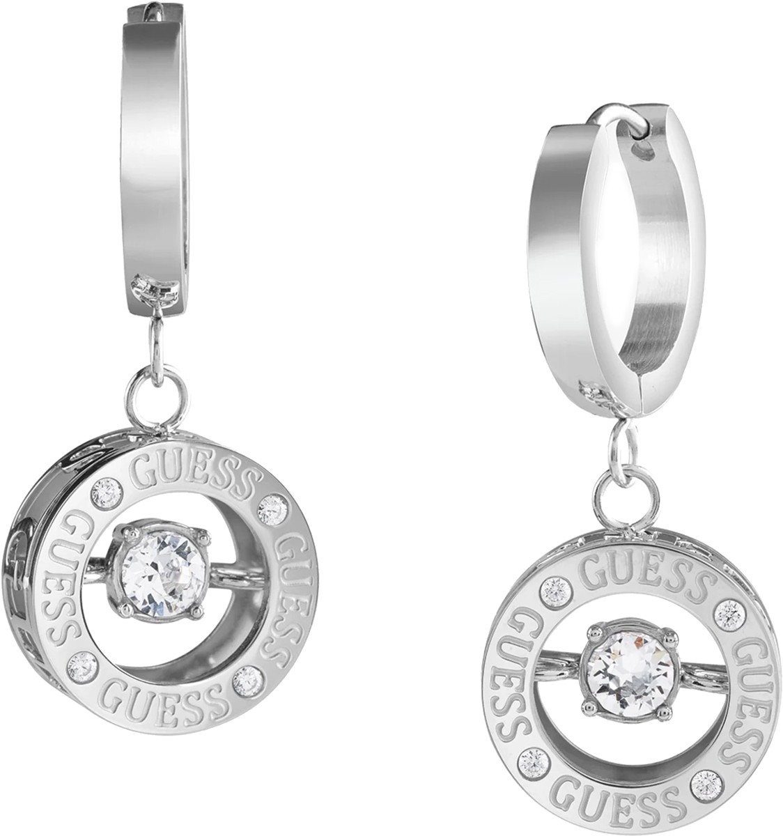 BOUCLE D'OREILLE FEMME GUESS JUBE01463JWRHT/U