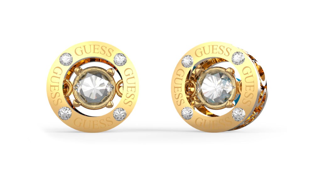 BOUCLE D'OREILLE FEMME GUESS JUBE01464JWYGT/U