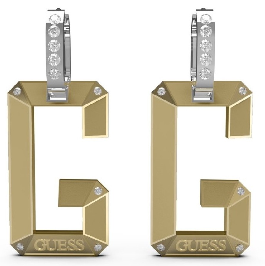 BOUCLE D'OREILLE FEMME GUESS JUBE01469JWRHYGT/U