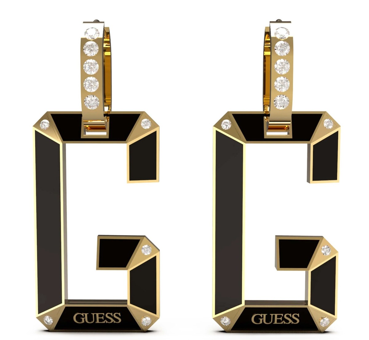 BOUCLE D'OREILLE FEMM GUESS JUBE01469JWYGBKT/U
