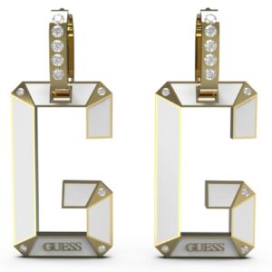 BOUCLE D'OREILLE FEMME GUESS JUBE01469JWYGWHT/U