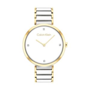 Montre femme CALVIN KLEIN Minimalistic acier bicolore Montre femme CALVIN KLEIN Minimalistic acier bicolore 25200134